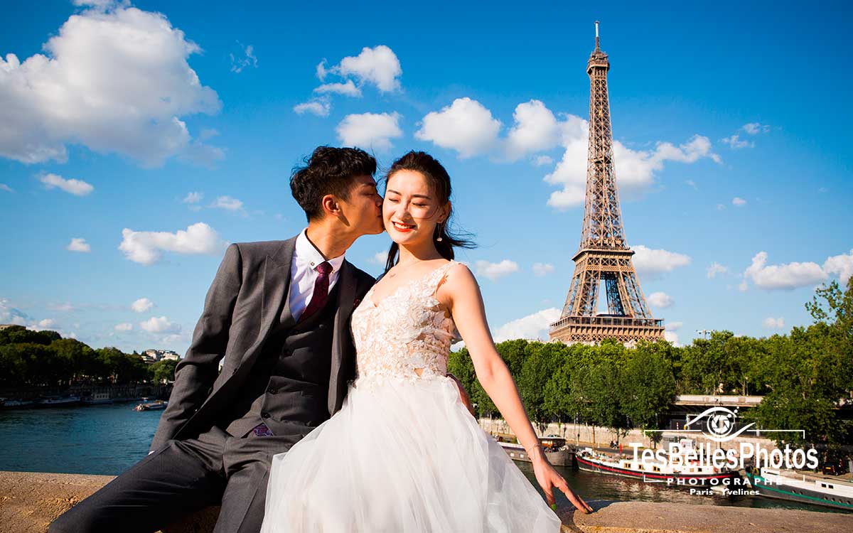 Photographe mariage couple chinois Paris