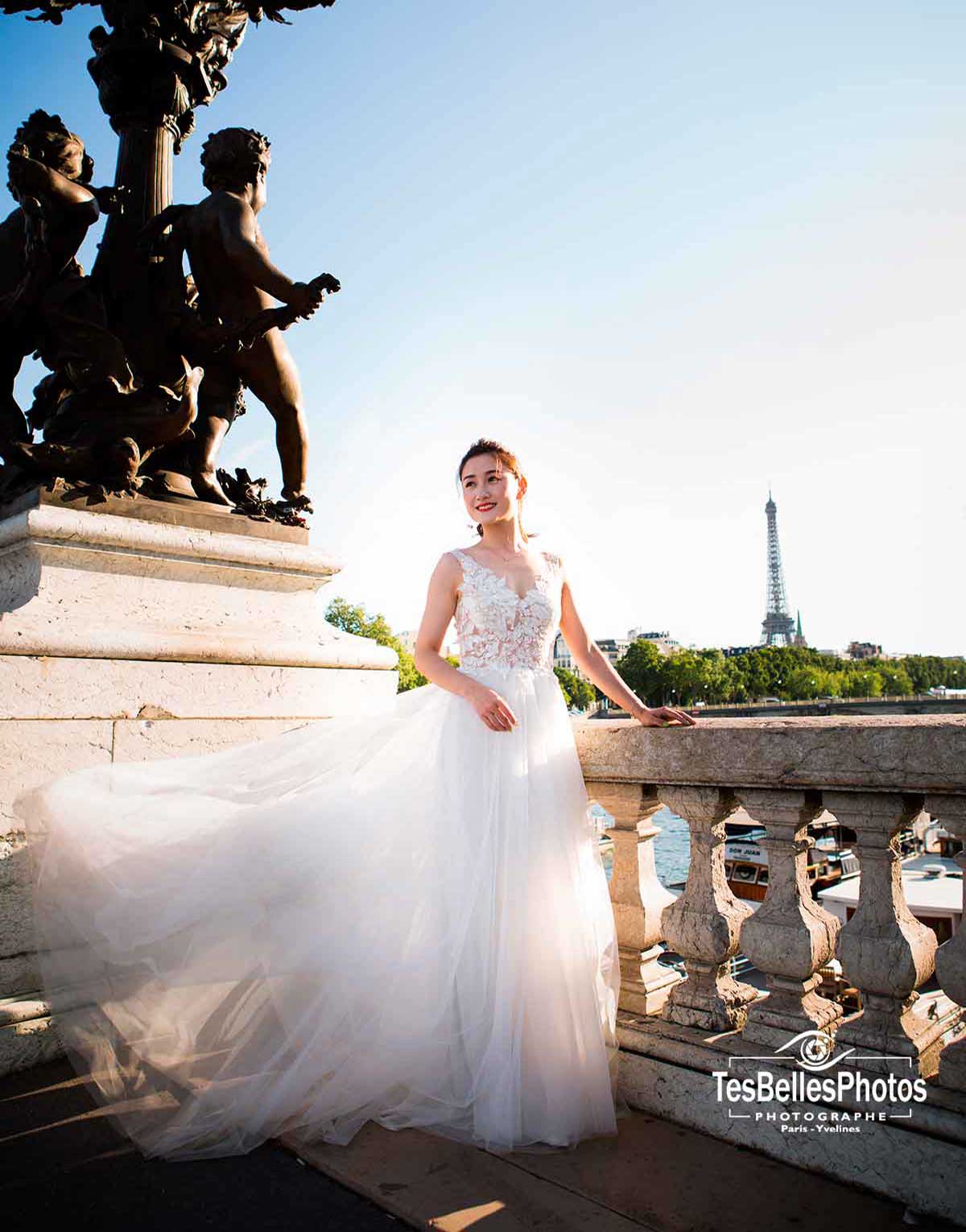 Photo Love Session mariage chinois Paris
