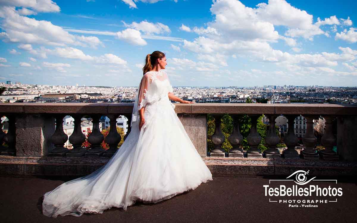 Séance photo mariage Montmartre couple