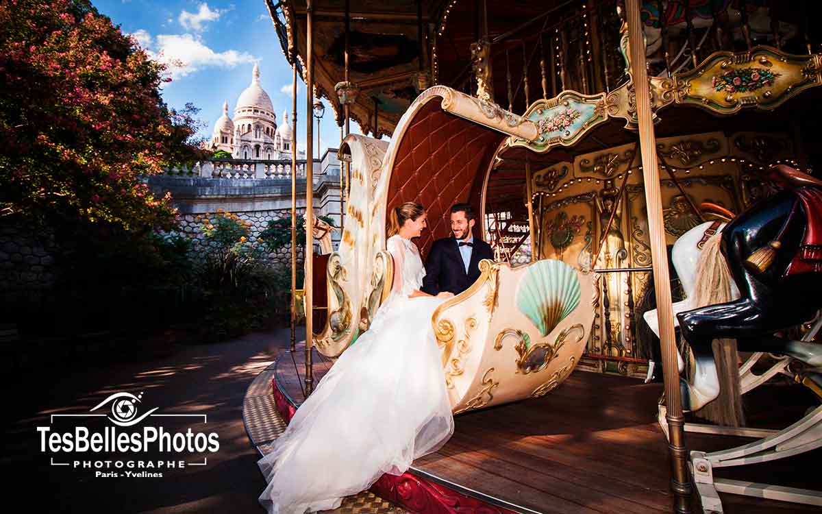 Photographe mariage Paris, photo de couple mariage Paris