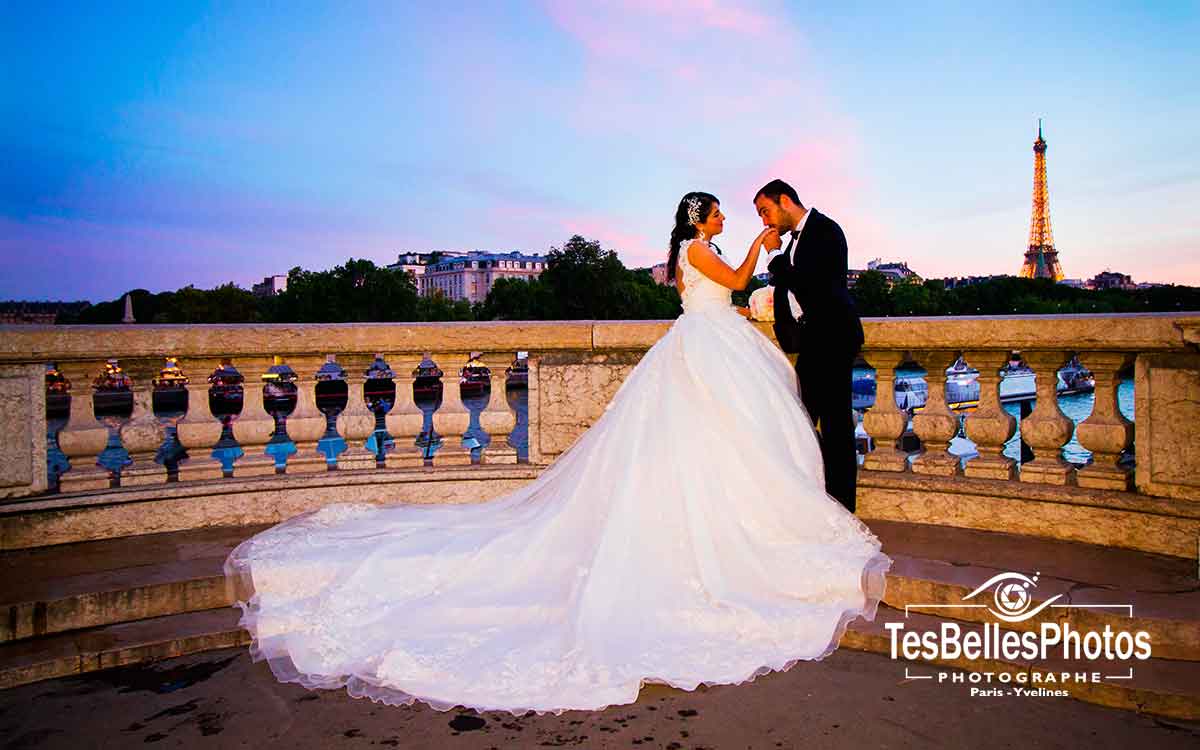 Séance photo couple mariage oriental Paris